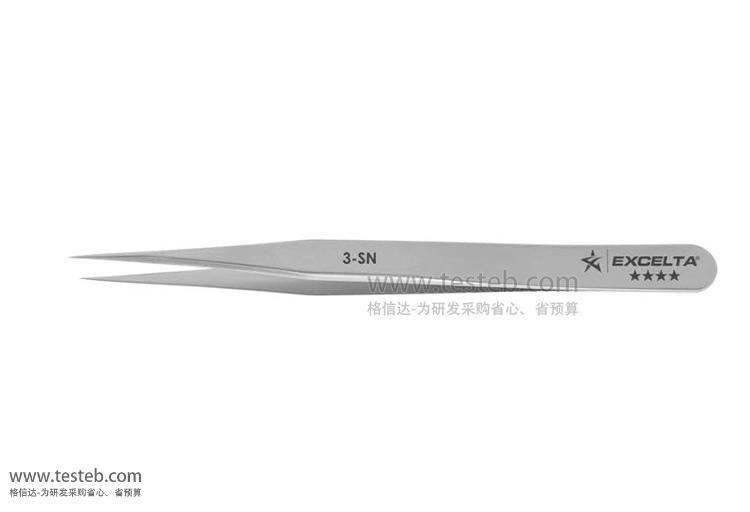 美國(guó)Excelta 3-SN直尖頭鑷子